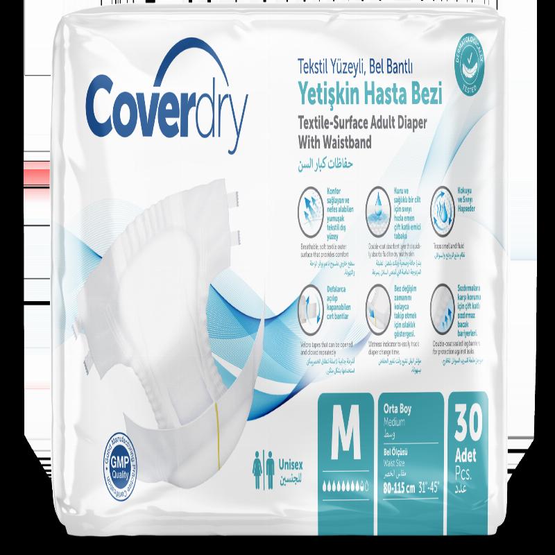 Підгузки для дорослих CoverDry, розмір M(80-110см), 30шт